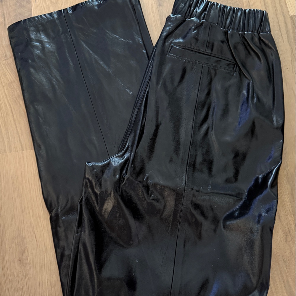 Blank NYC Black Straight Leg Pants